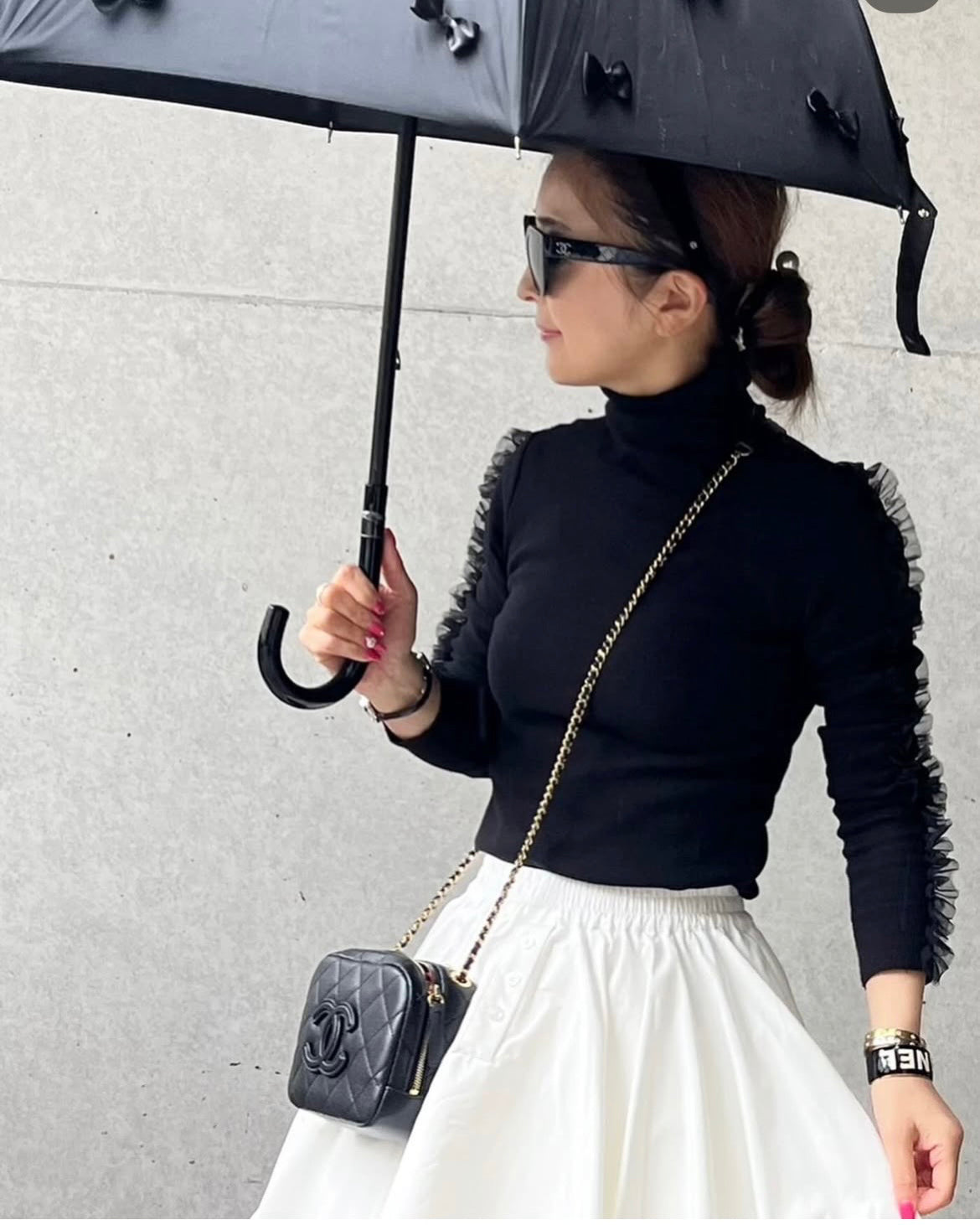 TULLE FRILL CUTSEW