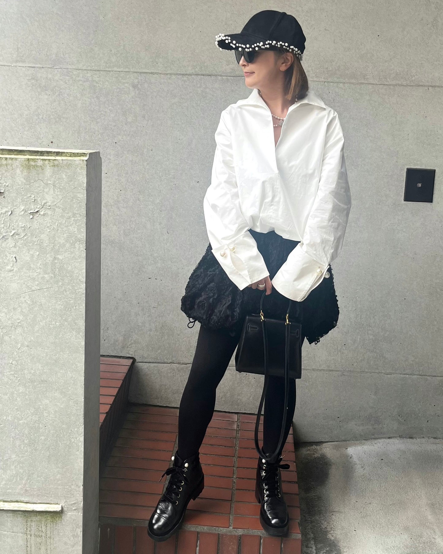 <予約アイテム> PEARL CUFFS BALLOON PULLOVER