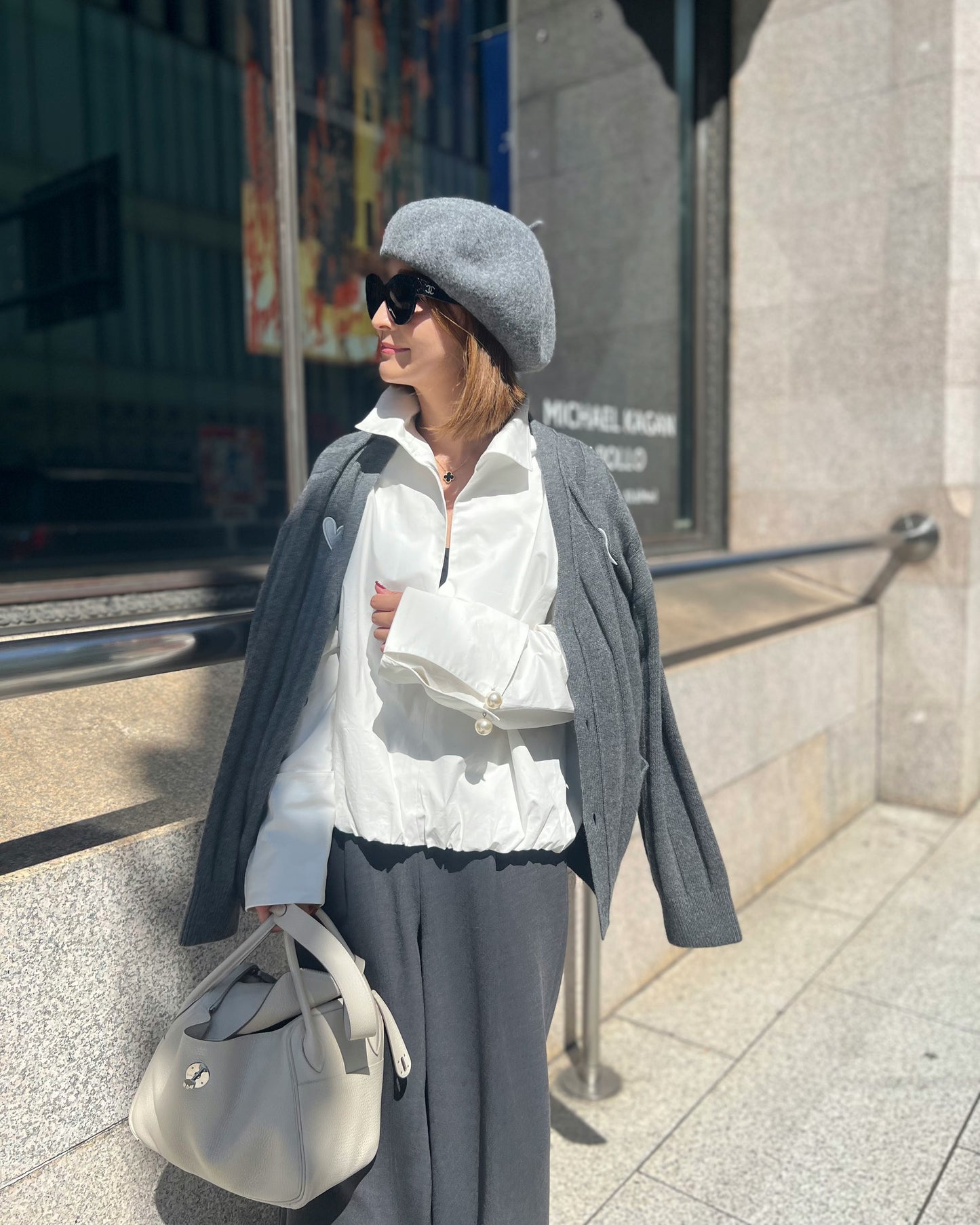 <予約アイテム> PEARL CUFFS BALLOON PULLOVER