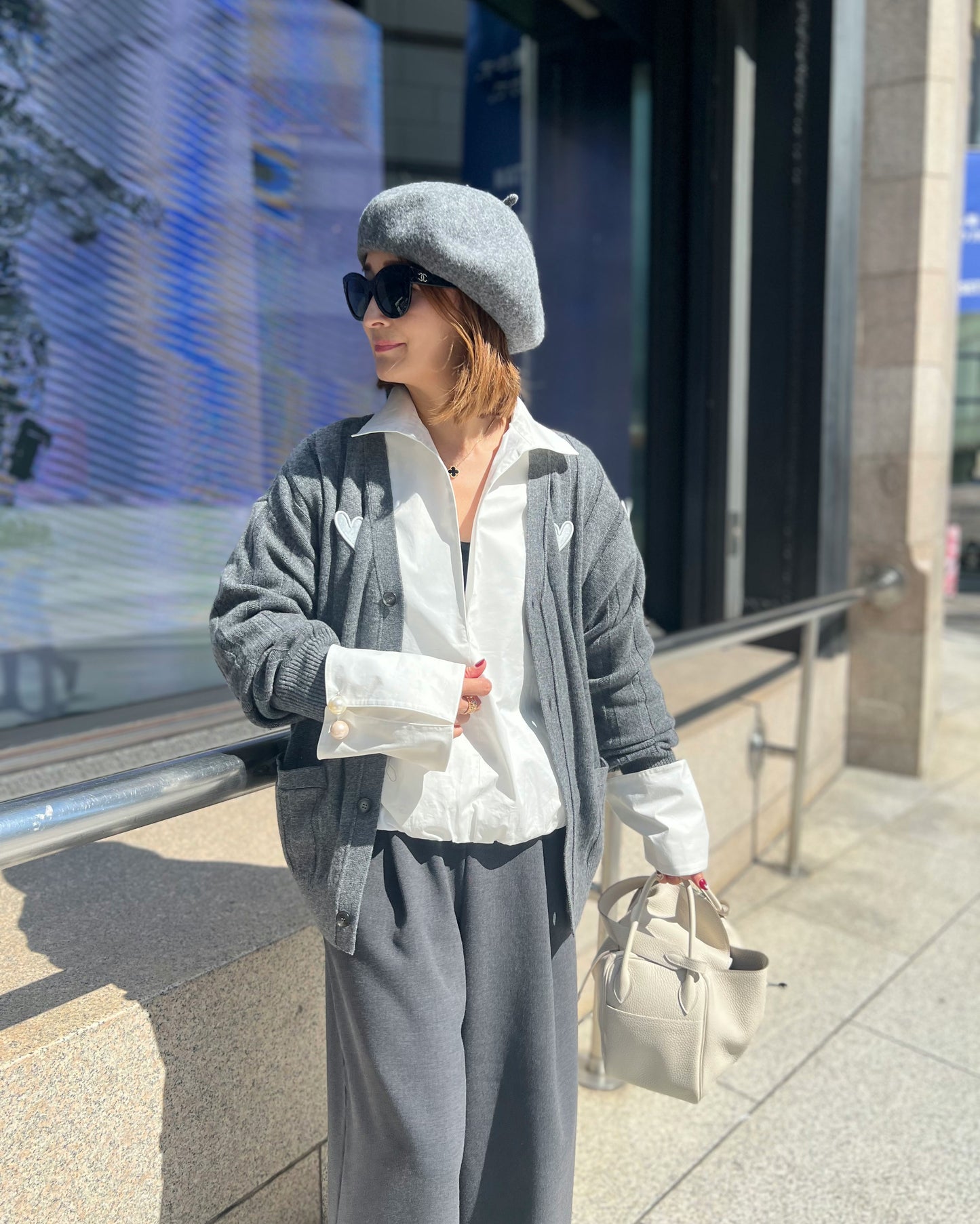 <予約アイテム> PEARL CUFFS BALLOON PULLOVER