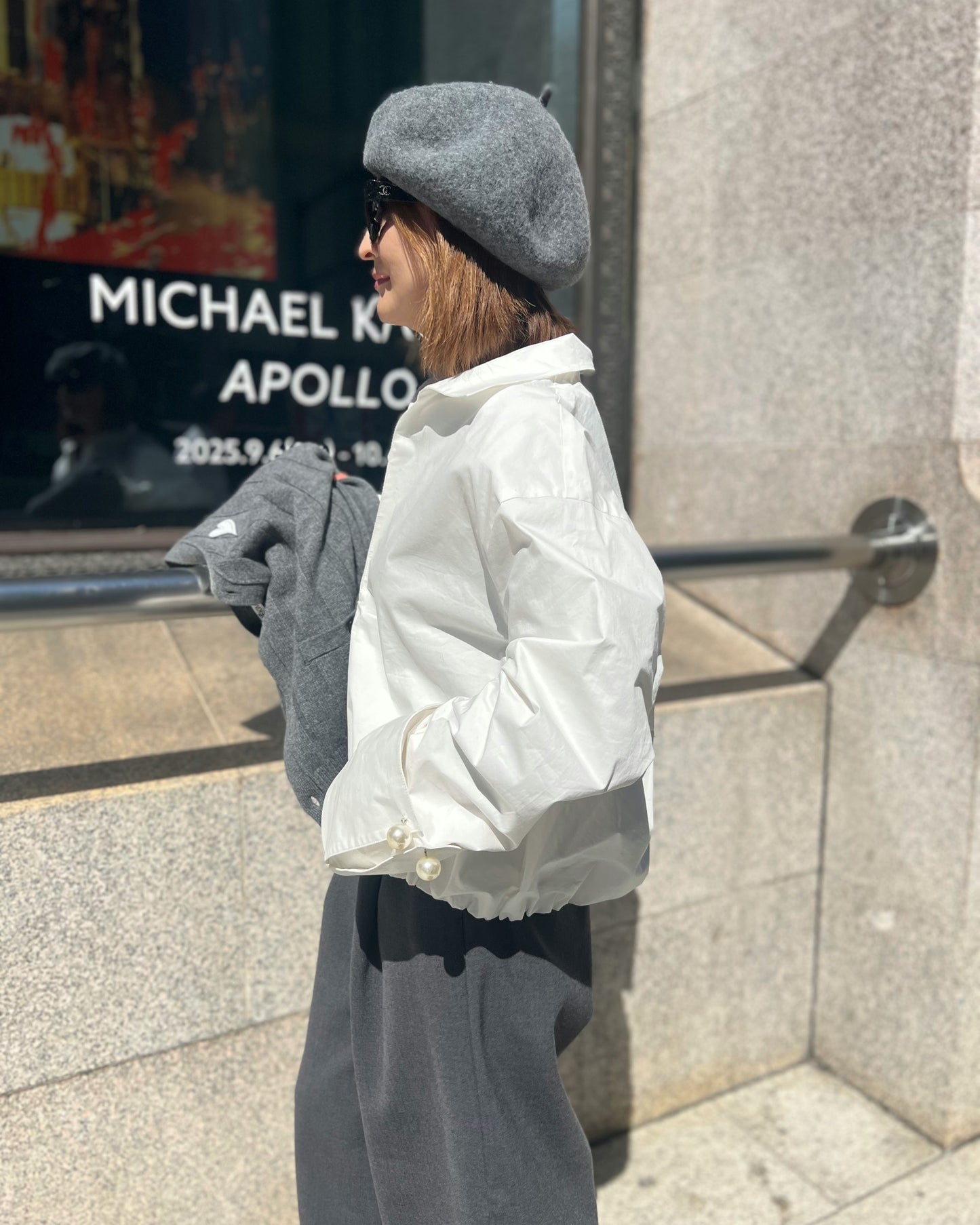 <予約アイテム> PEARL CUFFS BALLOON PULLOVER
