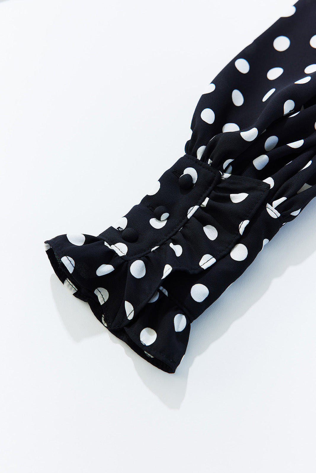 DOTS CHIFFON BLOUSE