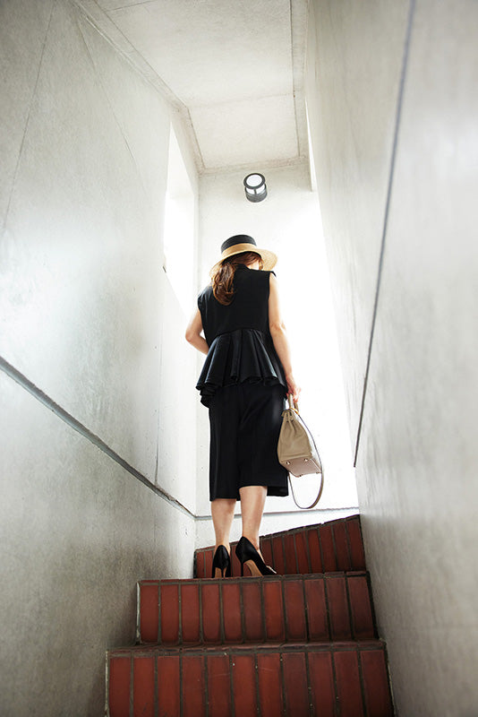 BLACK CULOTTES