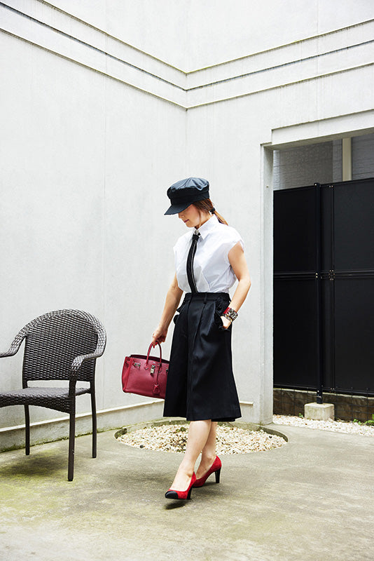 BLACK CULOTTES