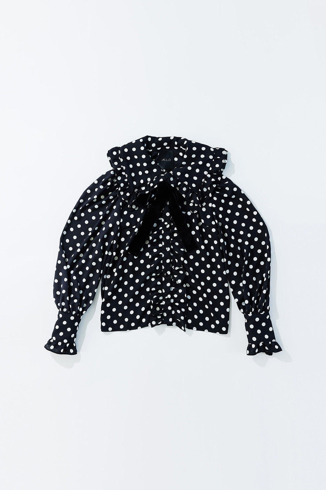 DOTS CHIFFON BLOUSE