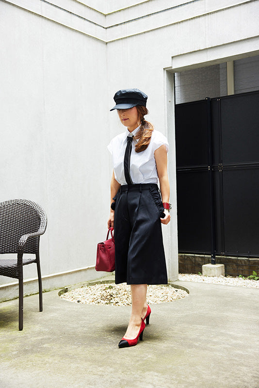 BLACK CULOTTES