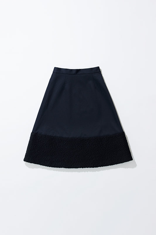 BOTTOM JACQUARD SKIRT