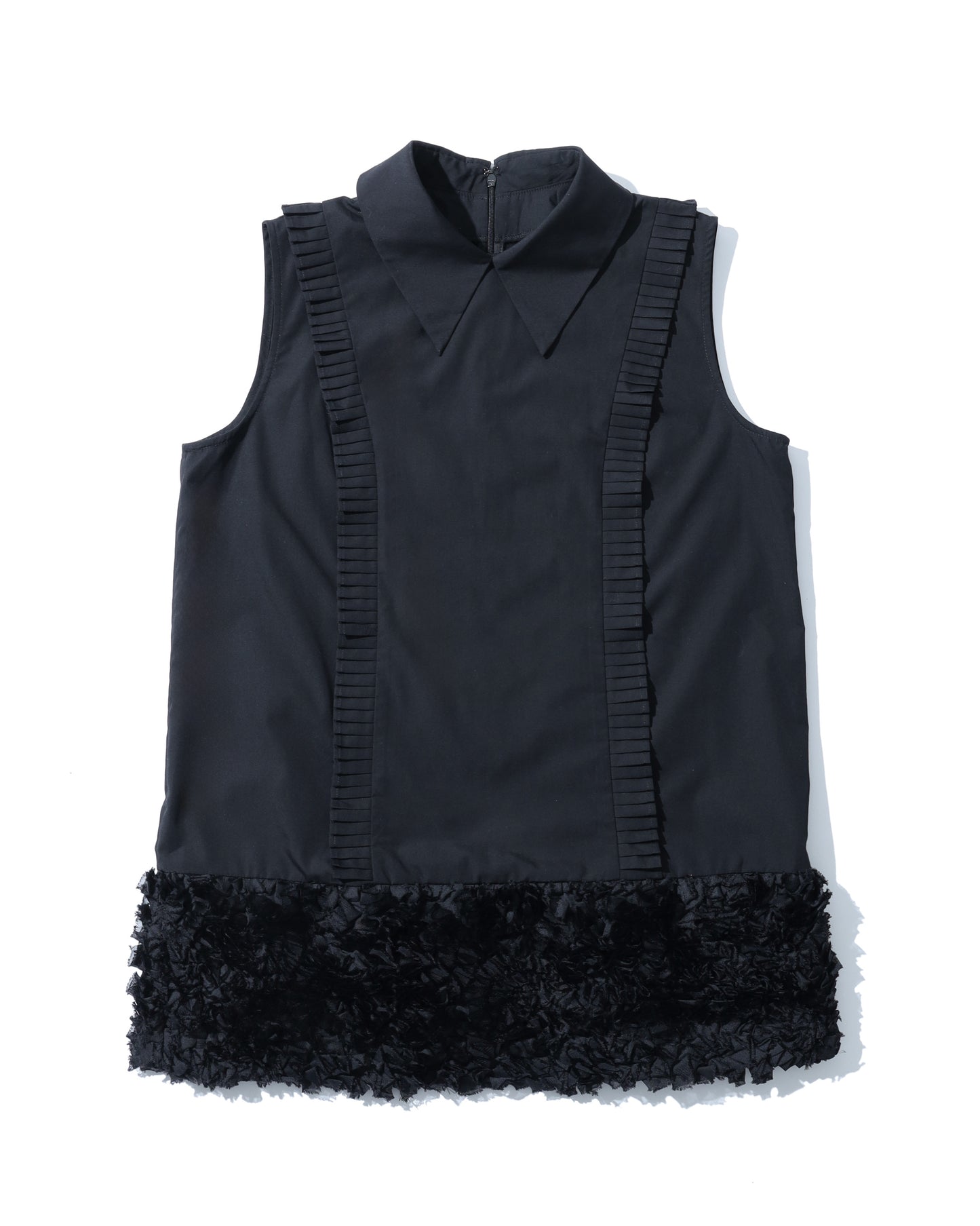 PLEATS SLEEVELESS TOP　＜予約アイテム＞　8月末～9月上旬納品予定