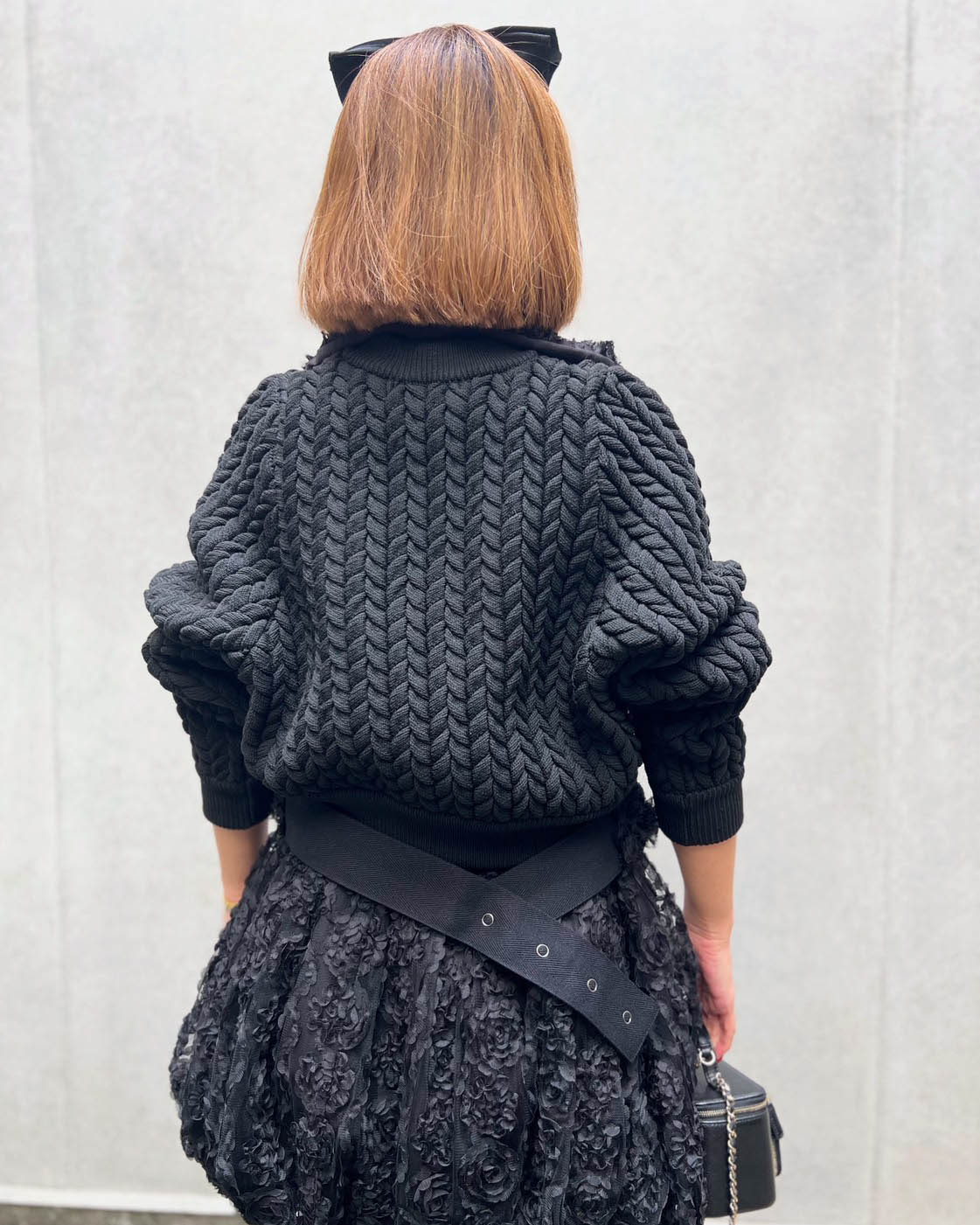 BLACK TULLE BUSTIER – ACLO ONLINE SHOP