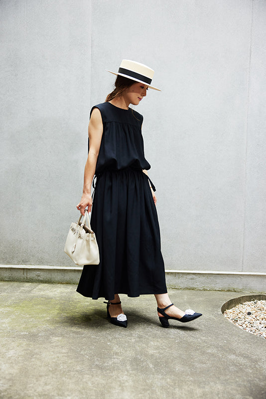 Aラインハイネックワンピース 49AV.junko shimada｜クロスプラス