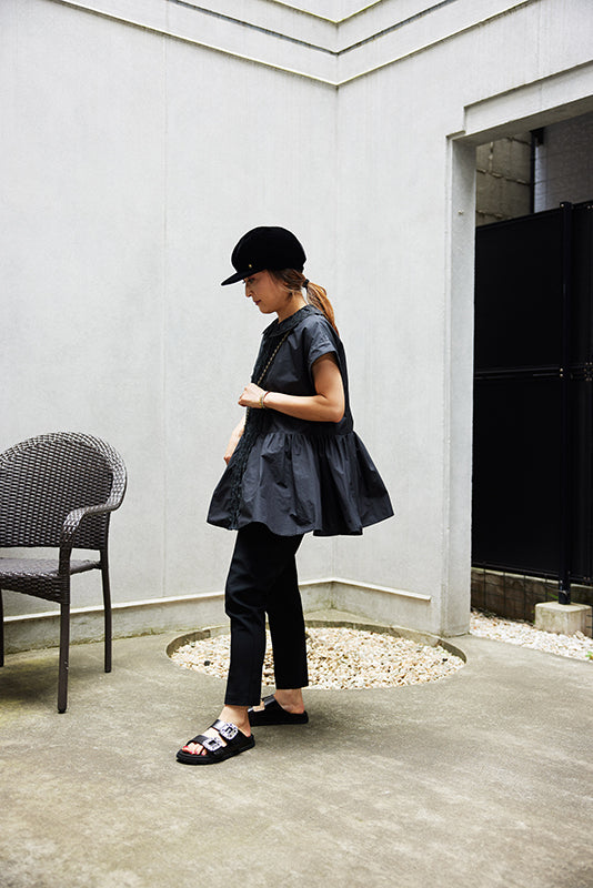 BLACK LACE BLOUSE