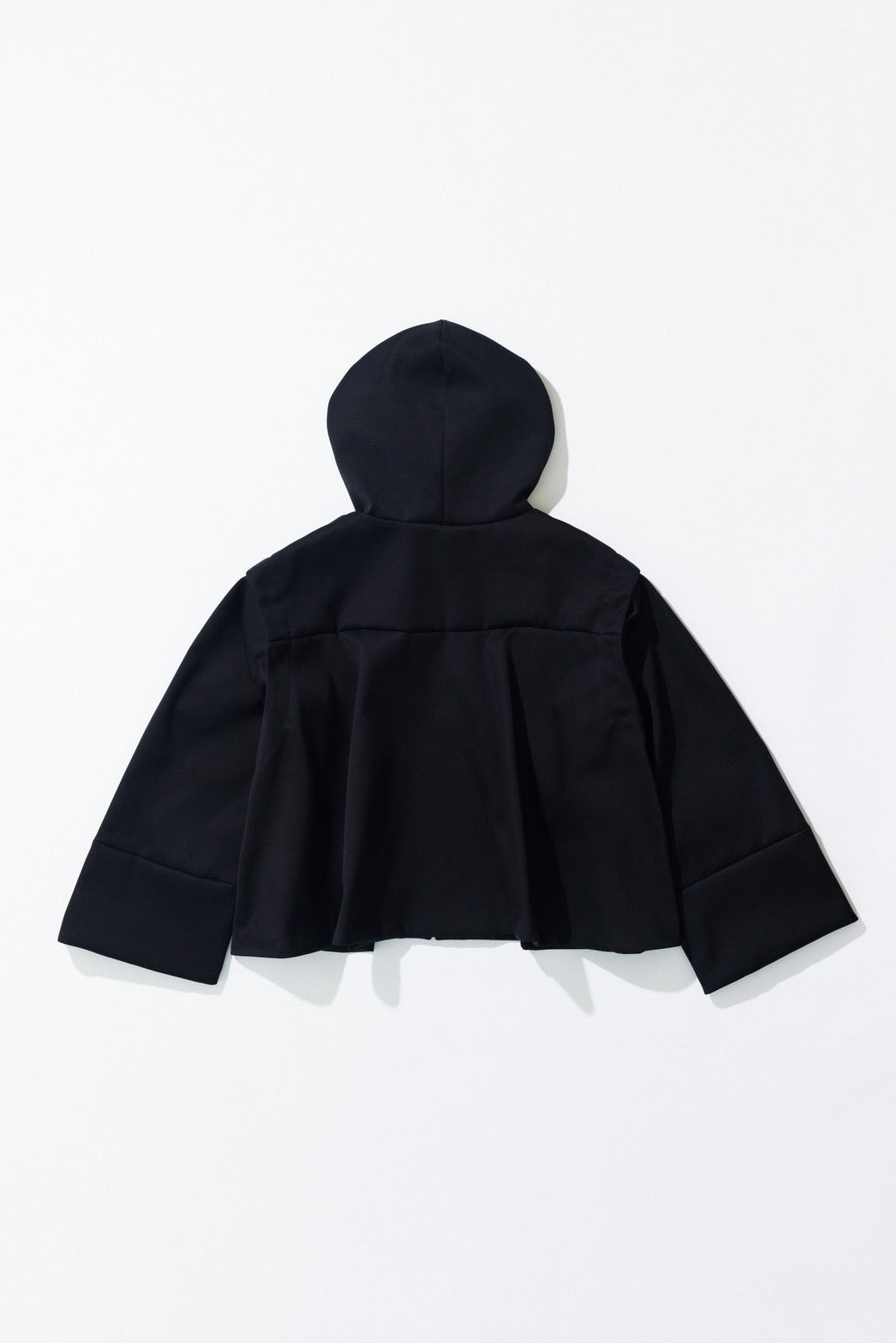 BLACK 2WAY HOOD JACKET