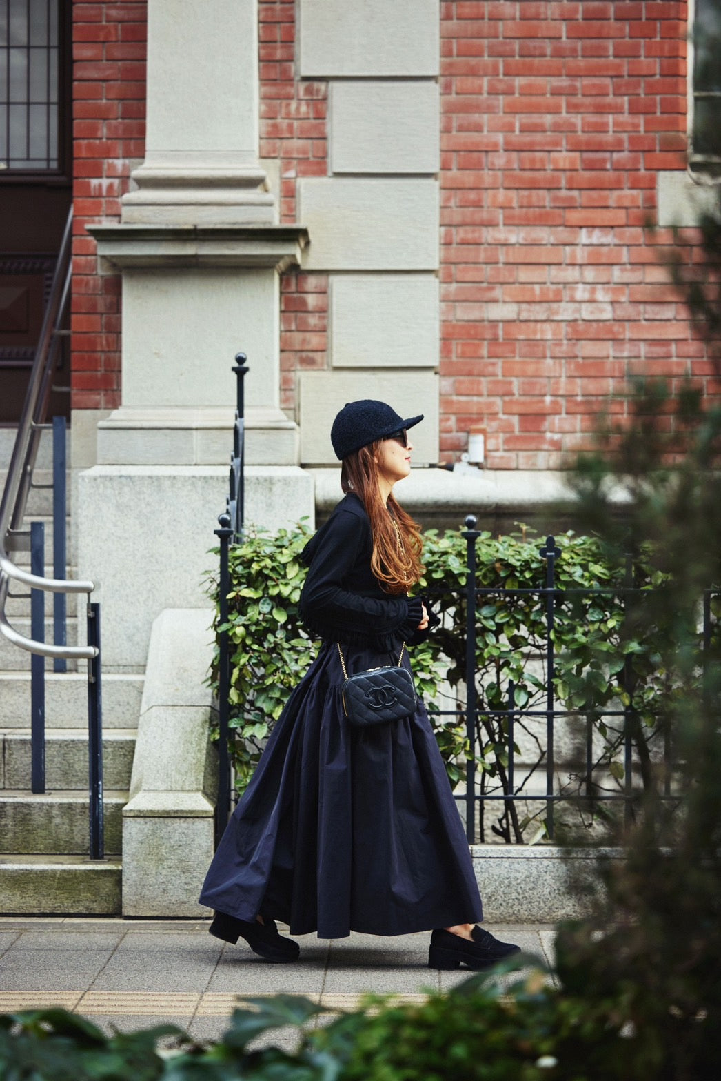 TAFFETA GATHER VOLUME SKIRT