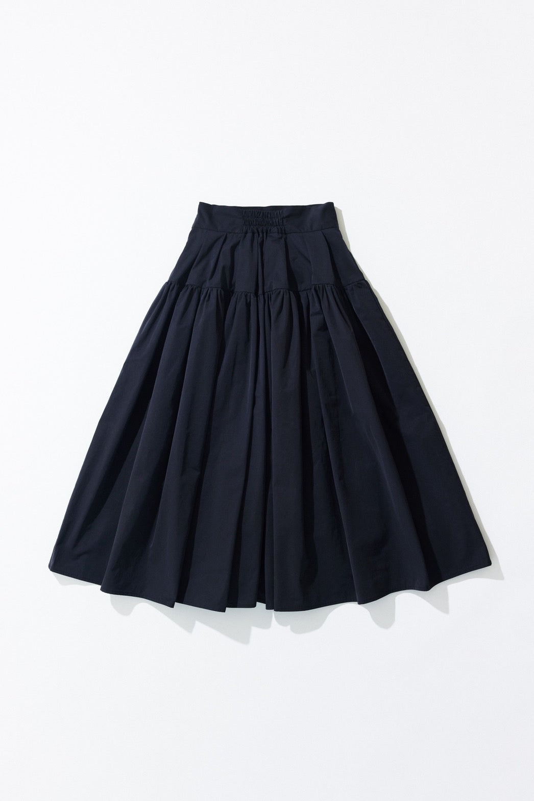 TAFFETA GATHER VOLUME SKIRT